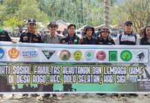 8 Lembaga Kemahasiswaan Mengadakan bakti Sosial di Daerah Korban Banjir